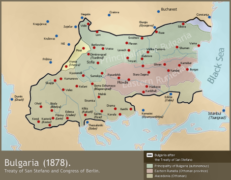 Bulgaria after the Treaty of San Stefano